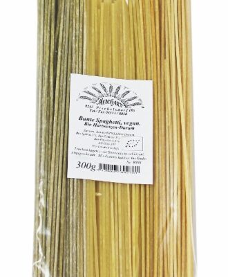 Bunte Spaghetti kbA 300g - Melchart Teigwaren