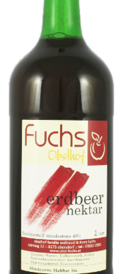 Erdbeernektar 1l, Obsthof Fuchs