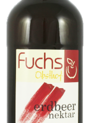 Erdbeernektar 1l, Obsthof Fuchs