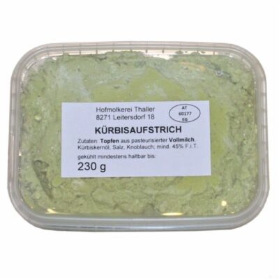 Kürbisaufstrich 230g - Hofmolkerei Thaller