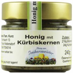 Honig mit Kürbiskerne 240g - Kurz Werner