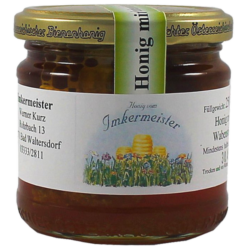 Honig mit Wabenstücke 250g - Kurz Werner