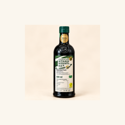 Steirisches Kürbiskernöl g.g.A. 500 ml – Thermen-Bauernladen Bad Waltersdorf
