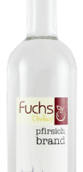 Pfirsich Brand 0,5l - Obsthof Fuchs*