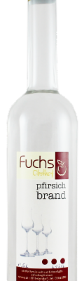 Pfirsich Brand 0,5l - Obsthof Fuchs*