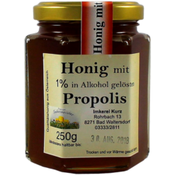 Propolishonig 250g, Kurz Werner