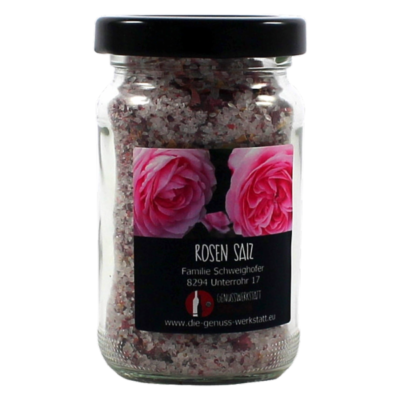 Rosensalz 90g - Genusswerkstatt Schweighofer