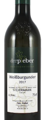 Weißburgunder 0,75l - derPieber